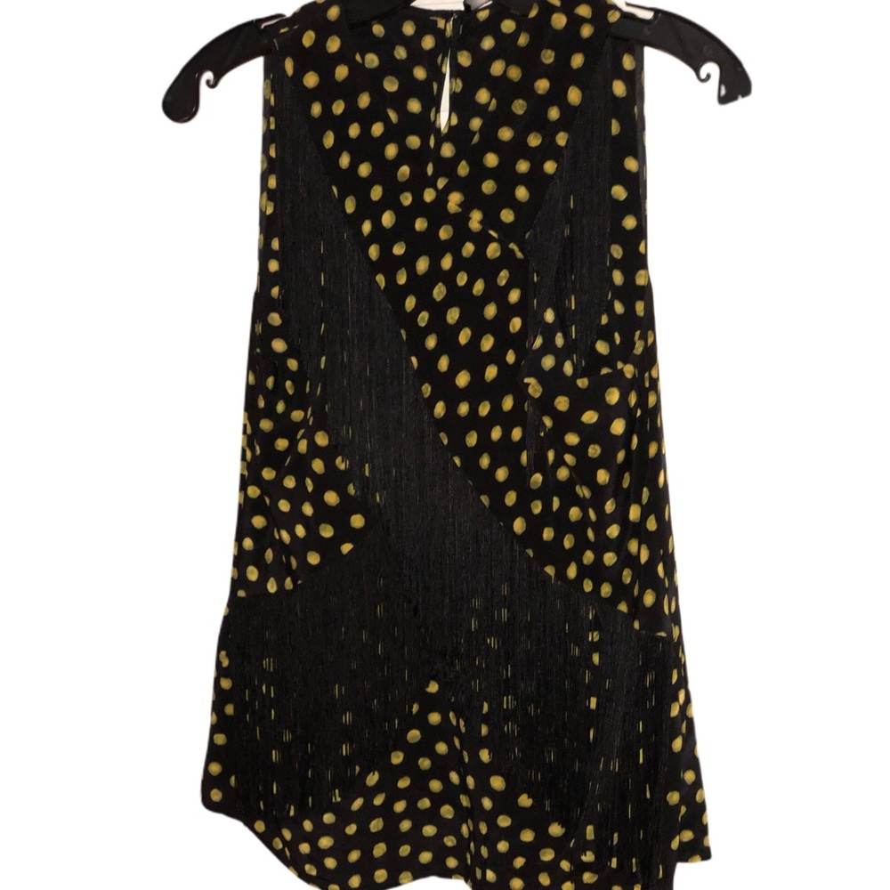 BCBGMAXAZRIA FRINGE SWING TOP!